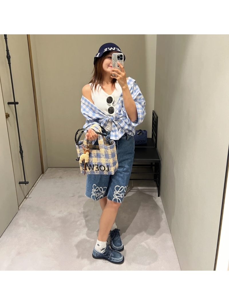 Loewe Checked Short Sleeve Shirt – Unisex