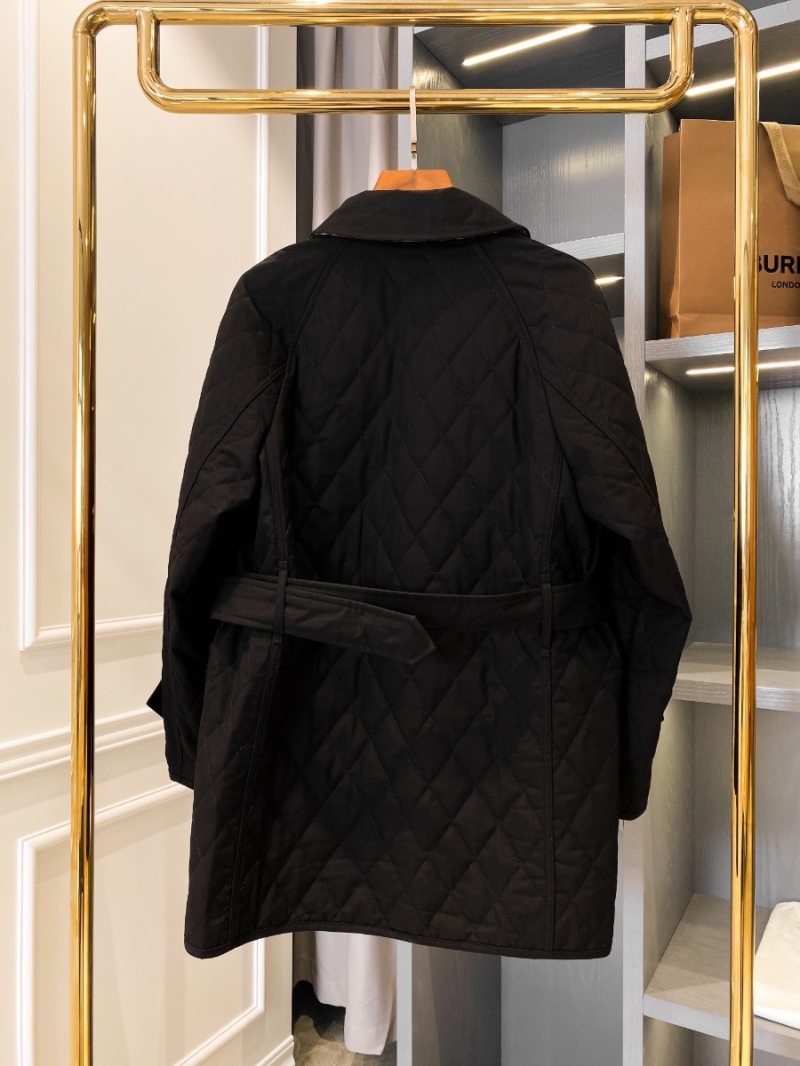 Burberry Diamond Quilted Field Jacket Black