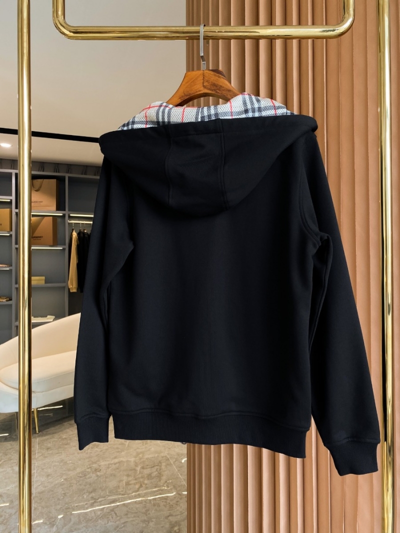 Burberry Unisex Hooded Sweatshirt with Micro Logo Design