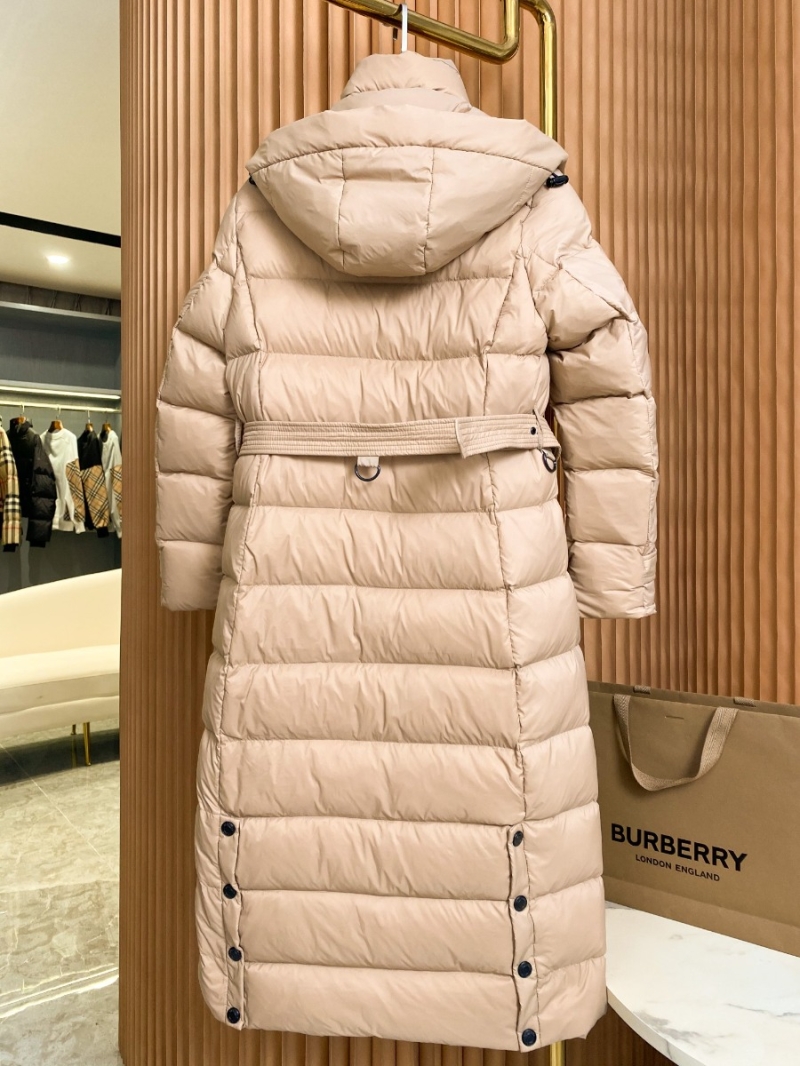 Burberry Classic Removable Hooded Long Down Coat