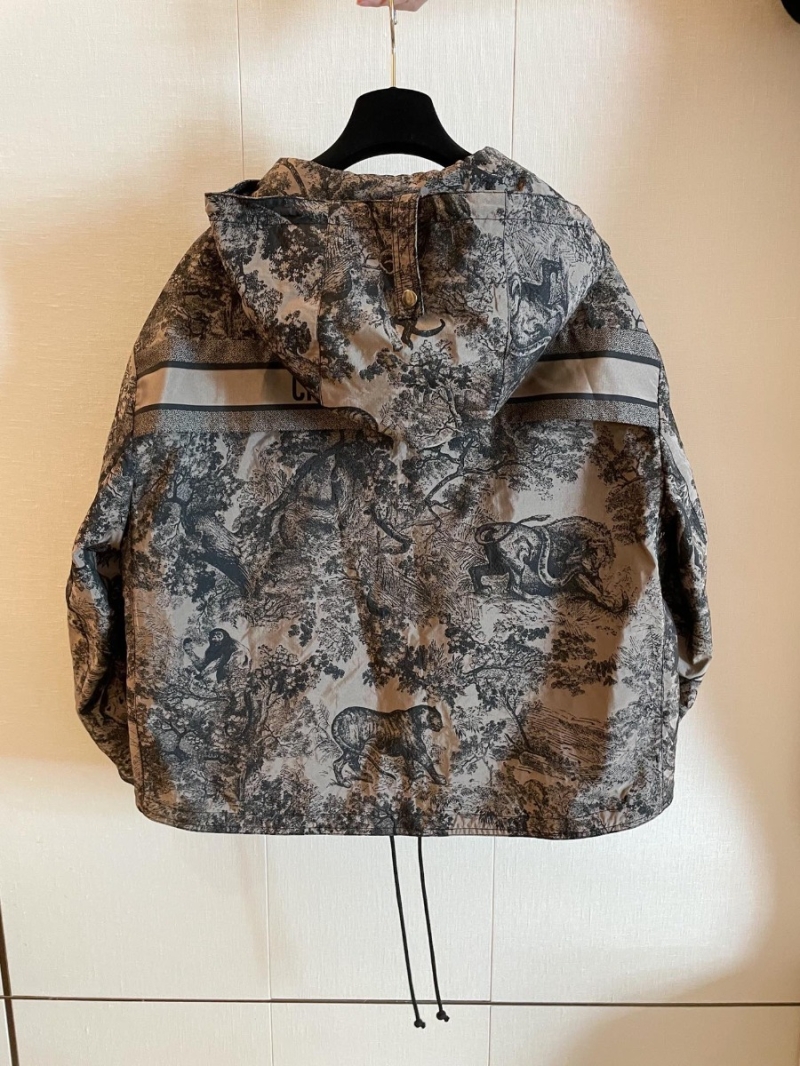 DIOR Autumn-Winter Collection: Reverse Ruyi Jungle Tiger Jacquard Hooded Windbreaker