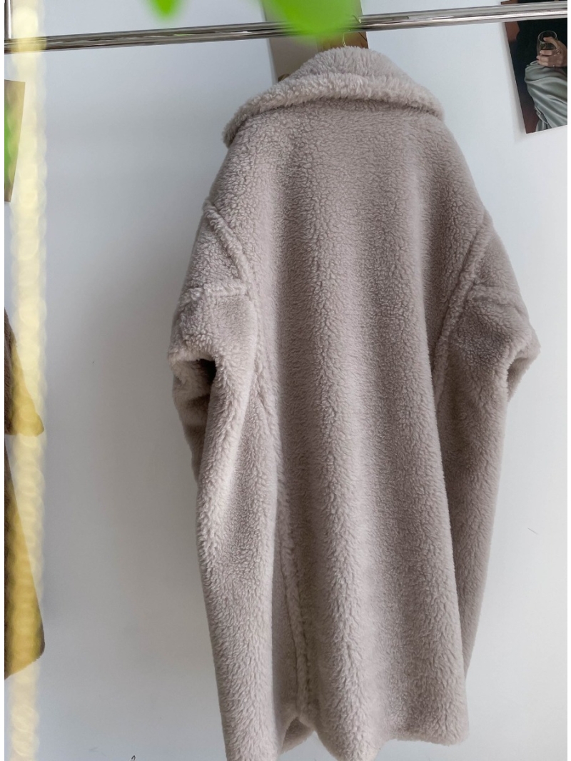 Maxmara Teddy Bear Icon Coat  Sand