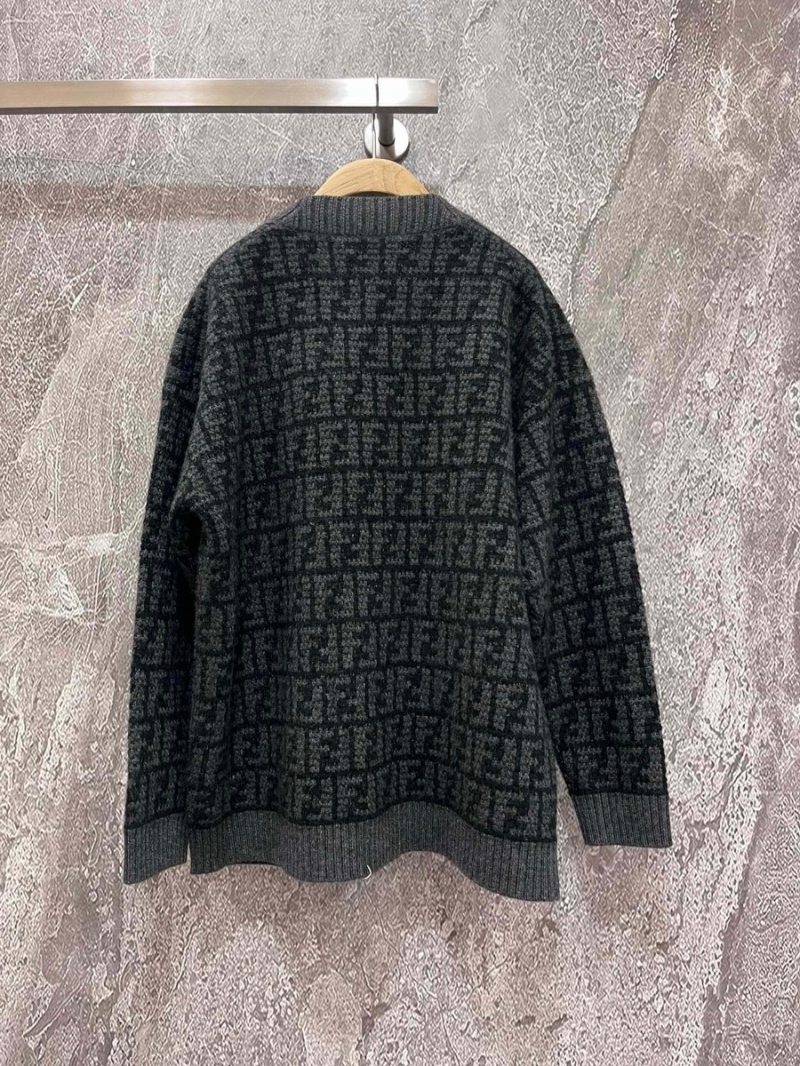Fendi FF Logo Cashmere Cardigan
