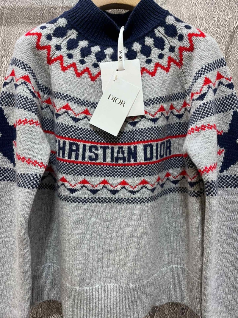 Dior Alps Limited Edition Thick and Warm Wool Turtleneck Sweater