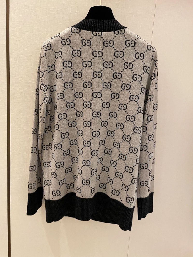 Gucci GG Autumn/Winter Knit Cardigan Beige