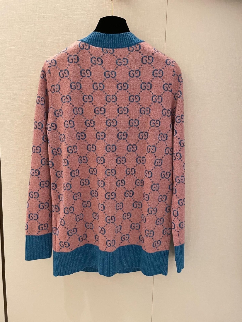 Gucci GG Autumn/Winter Knit Cardigan pink