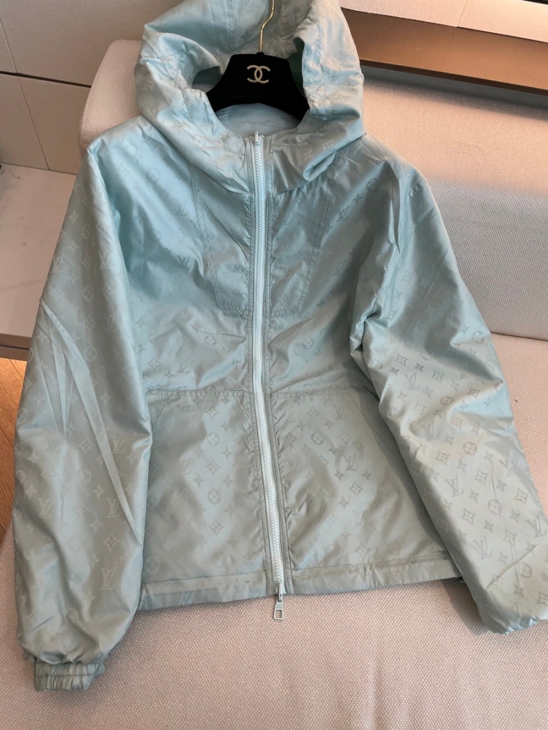 Louis Vuitton LV New Windbreaker Jacket. Light Blue