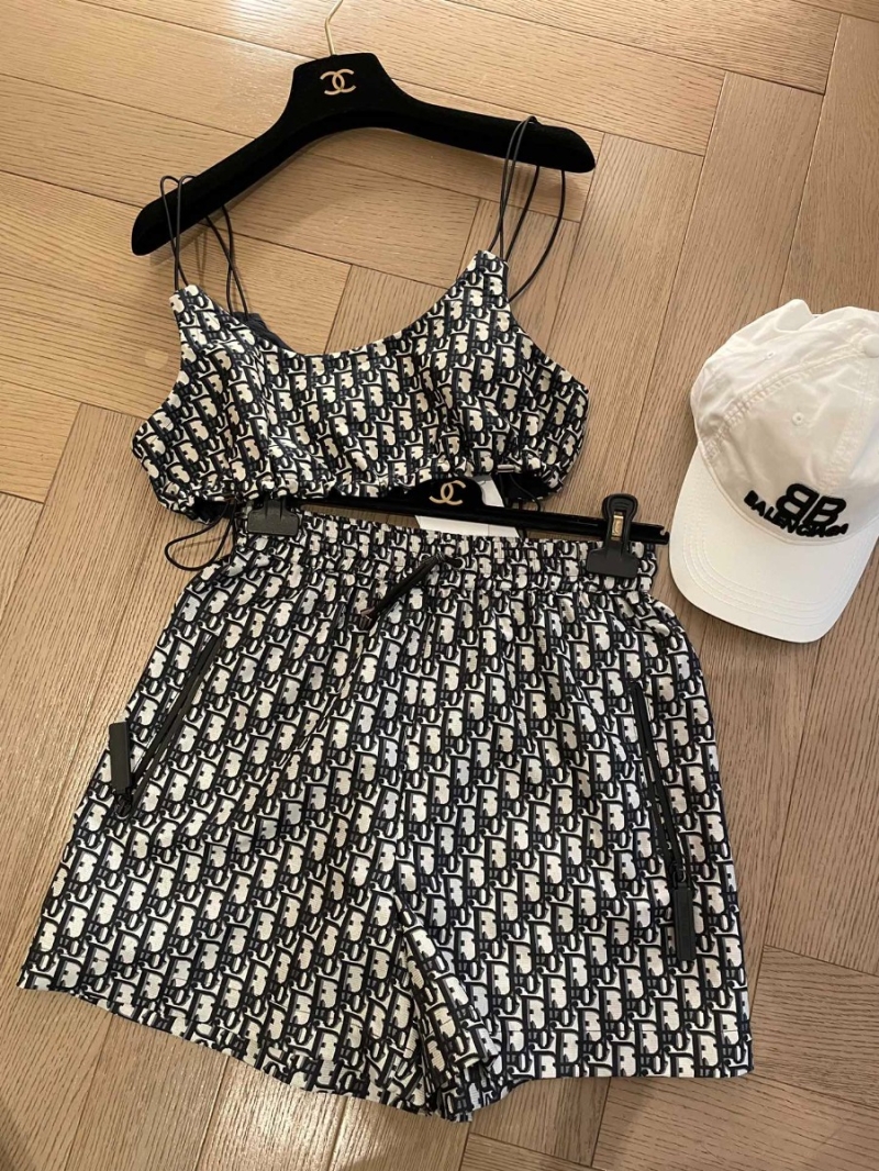 DIOR CD23 New Monogram Top and Shorts from the Vintage Collection