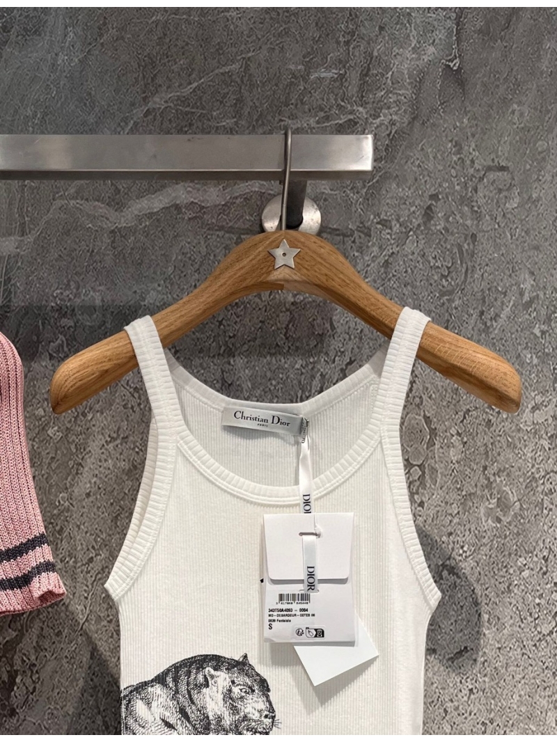 Dior Fall Iviera Collection Tiger Print Tank Top
