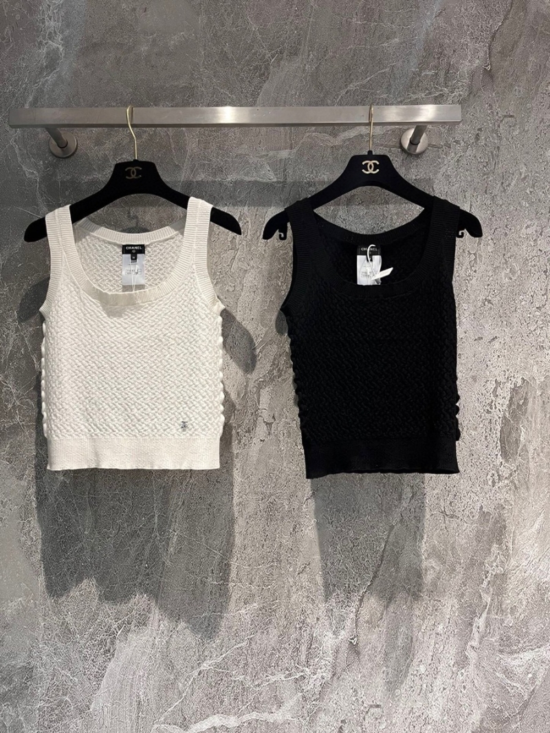 Chanel Cashmere U-Neck Vest