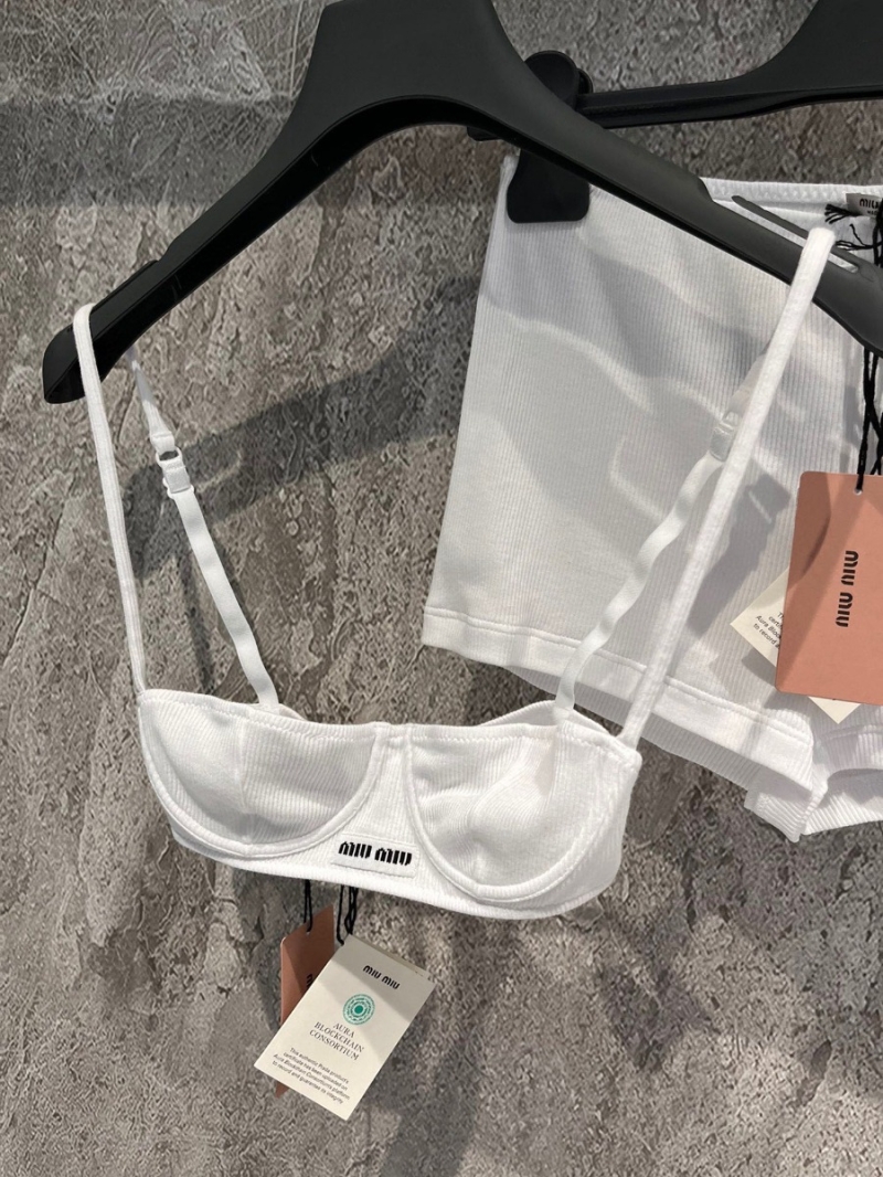 Miu Miu Delicate Bra and Shorts Set