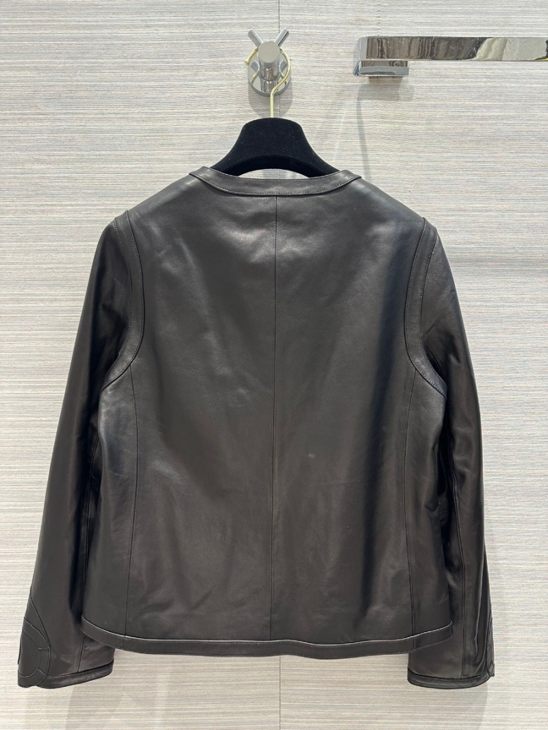 Chanel Vintage Lambskin Leather Jacket