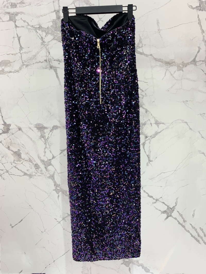 BALMAIN 2023 Sequin Evening Gown