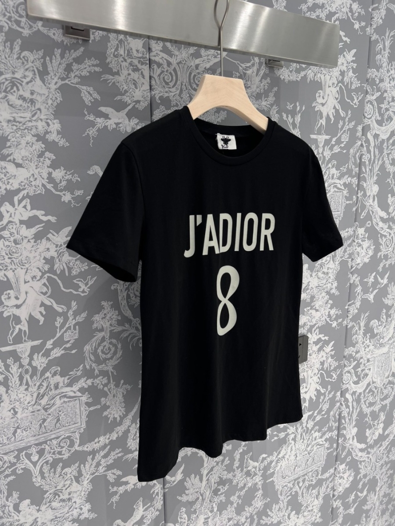 Dior J'Adior 8 Printed T-Shirt. Black