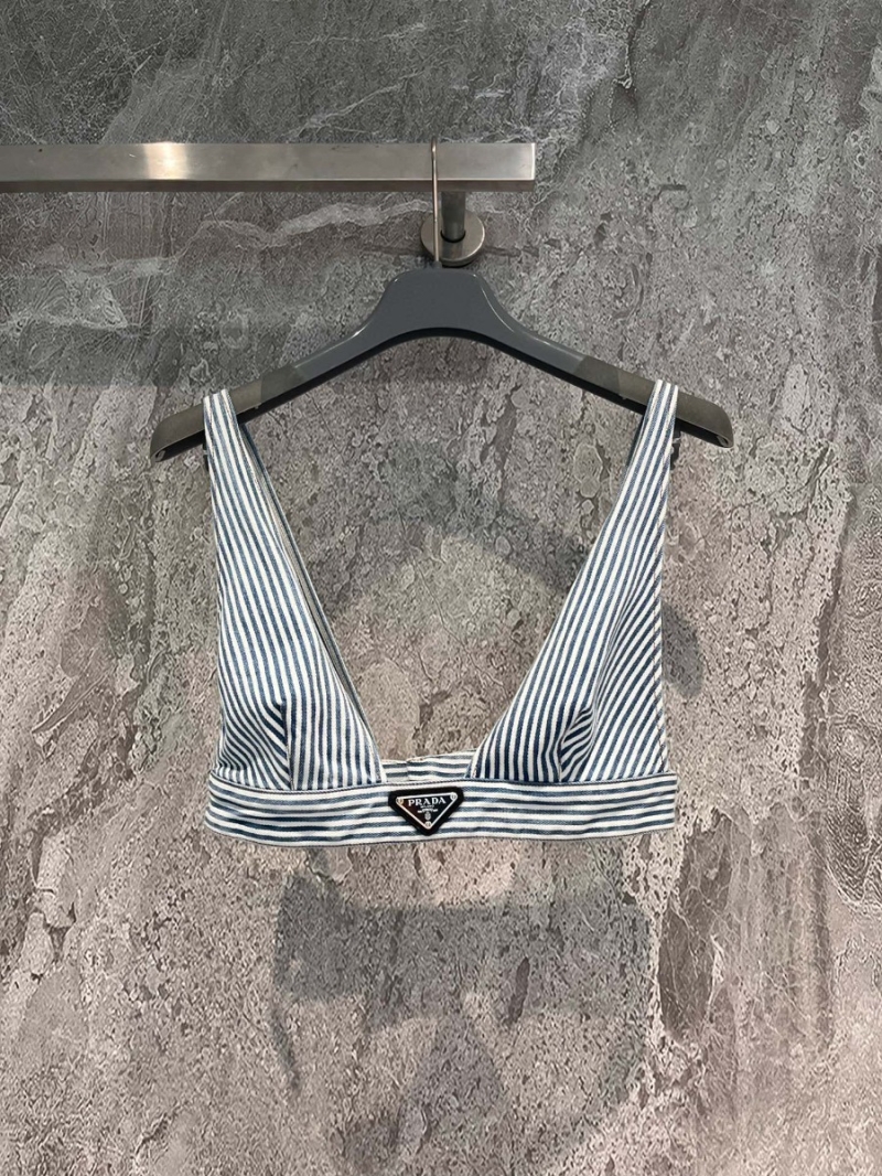 Prada Striped Camisole Top