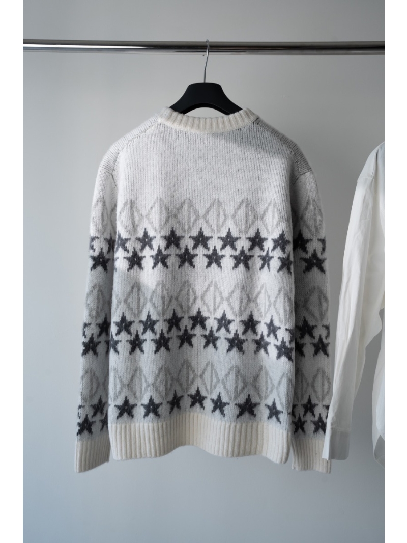 Dior and Peter Doig Men's Cashmere Ski Collection Sweater