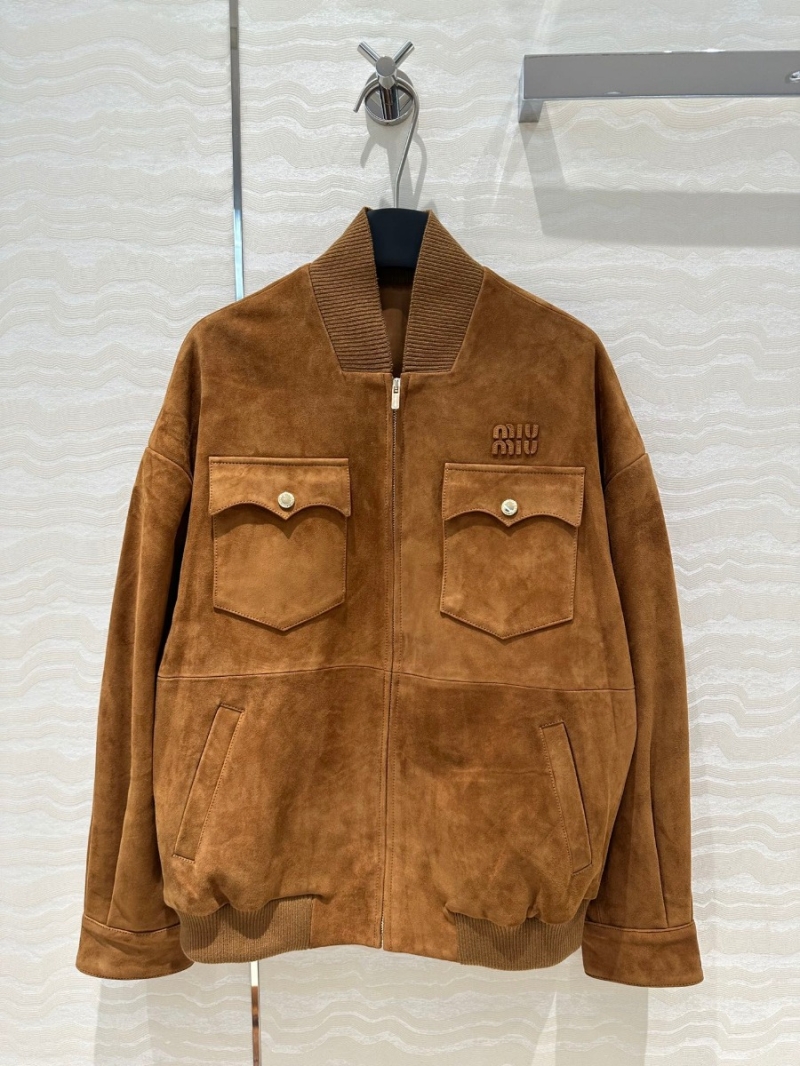 Miu Miu Limited Edition Oversized Suede Jacket