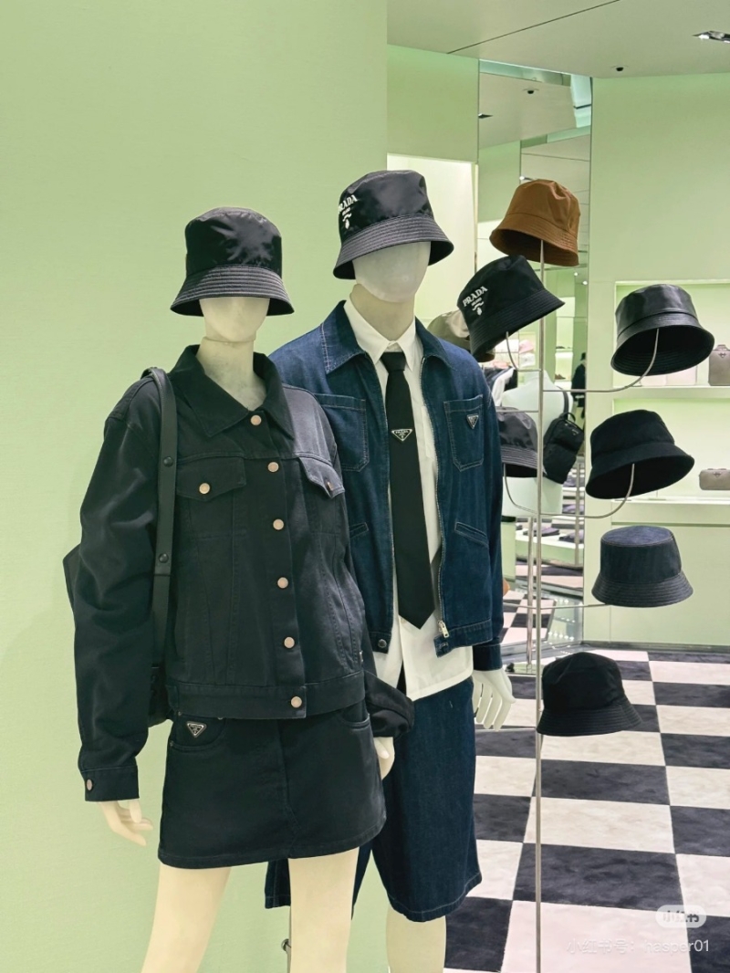 Prada Black Denim Jacket – Functional and Stylish Outerwear