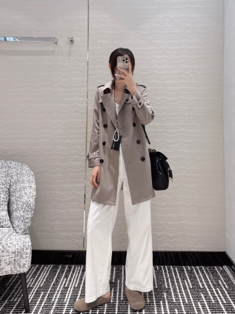 Louis Vuitton LV Oversized Trench Coat in Pigeon Gray