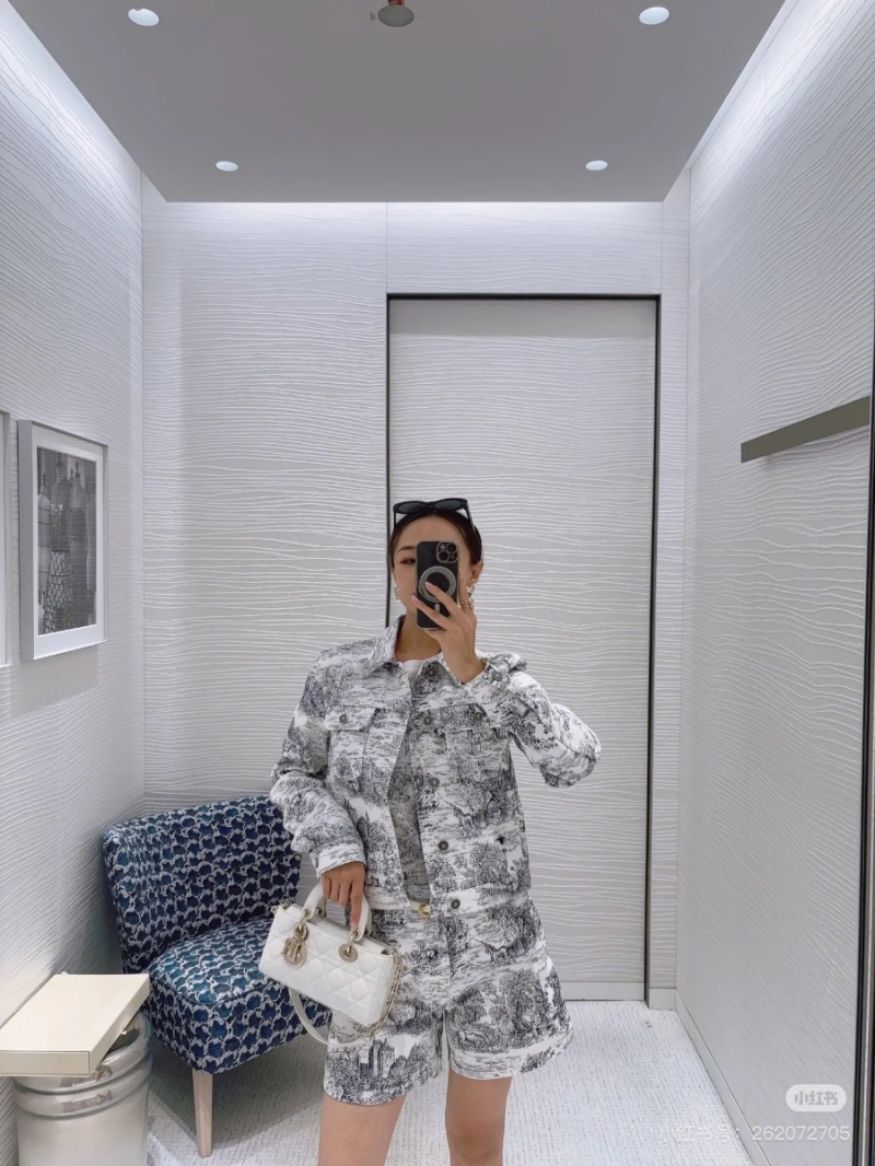 Dior MissDior Fall/Winter Denim Jacket with Jungle Print