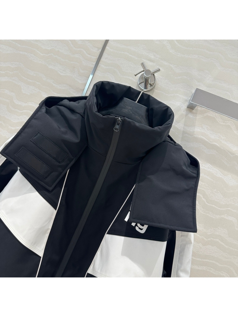 Alexander Wang Outdoor-Inspired Hooded Puffer Jacket - Black