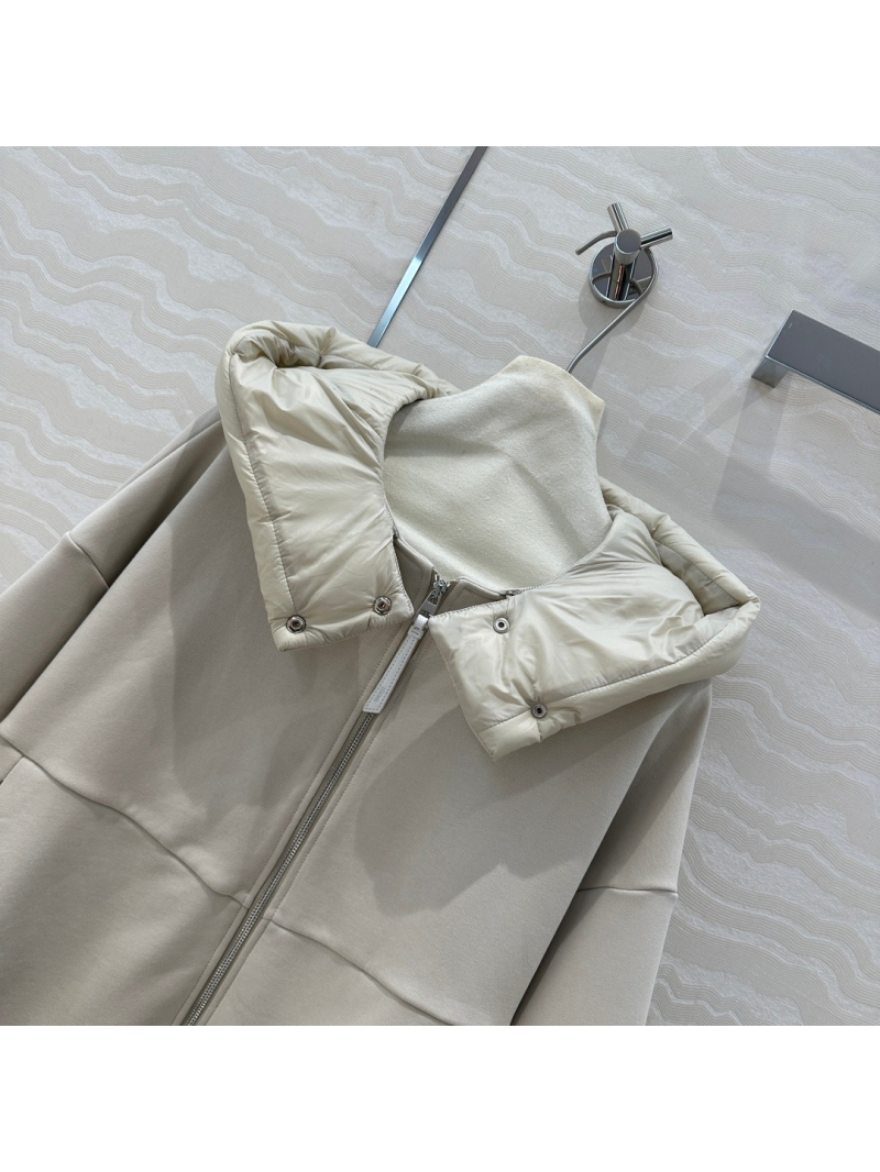 Loewe Adjustable Hooded Sweatshirt Jacket - Beige