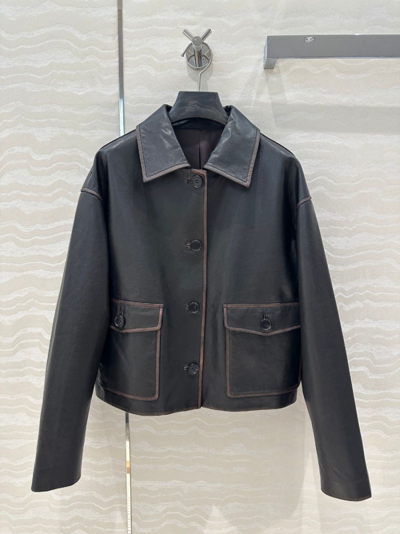 Loewe Vintage Lambskin Leather Jacket