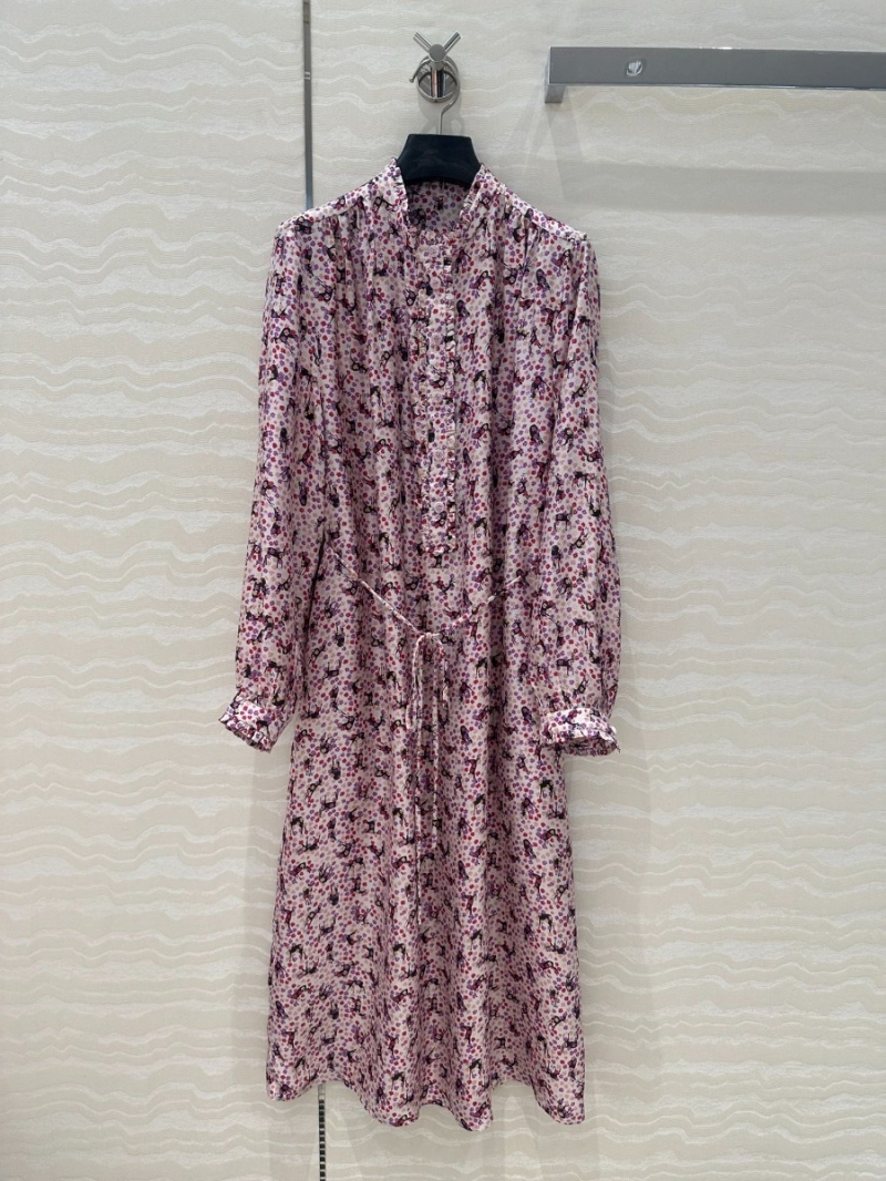 Chanel Coco Romantic Lace-Trim Dress Floral