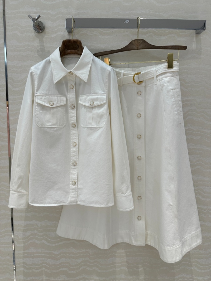 Zimmermann Timeless Elegance Shirt in Solid Color. White