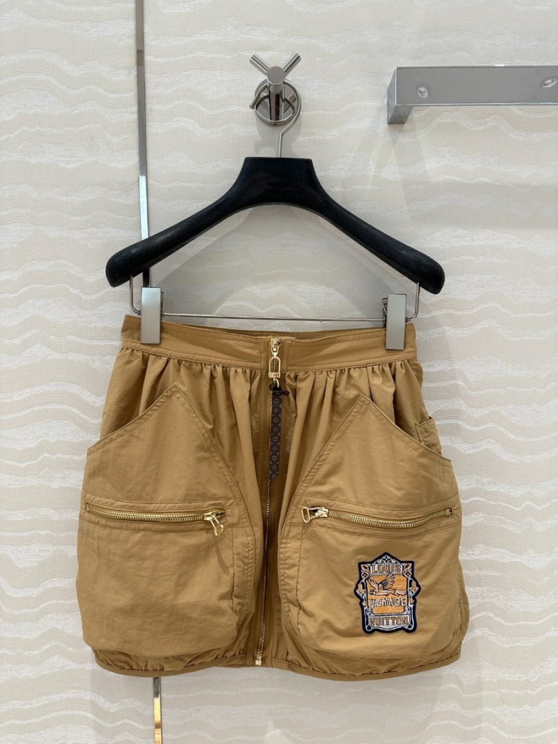 Louis Vuitton LV Rainbow Holiday Classic Monogram Skirt Khaki