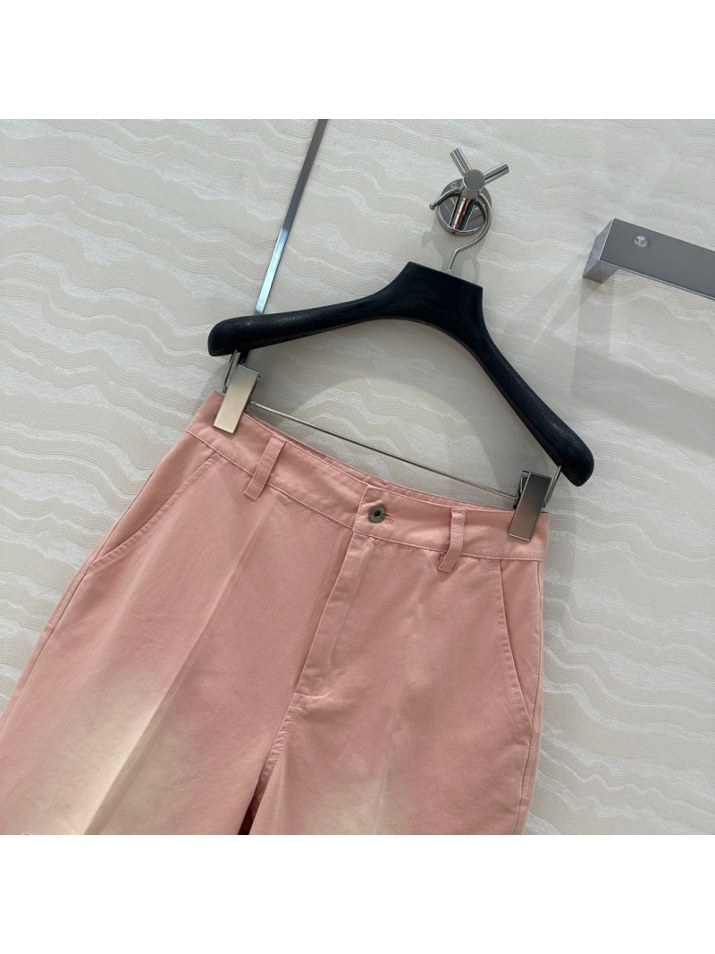Loewe Paula’s Stylish Denim Shorts Blush Ombre