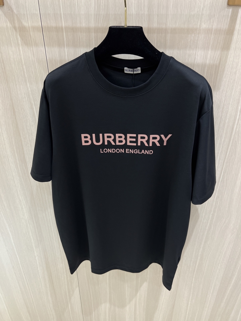 Burberry Signature Letter Stripe Short Sleeve T-Shirt