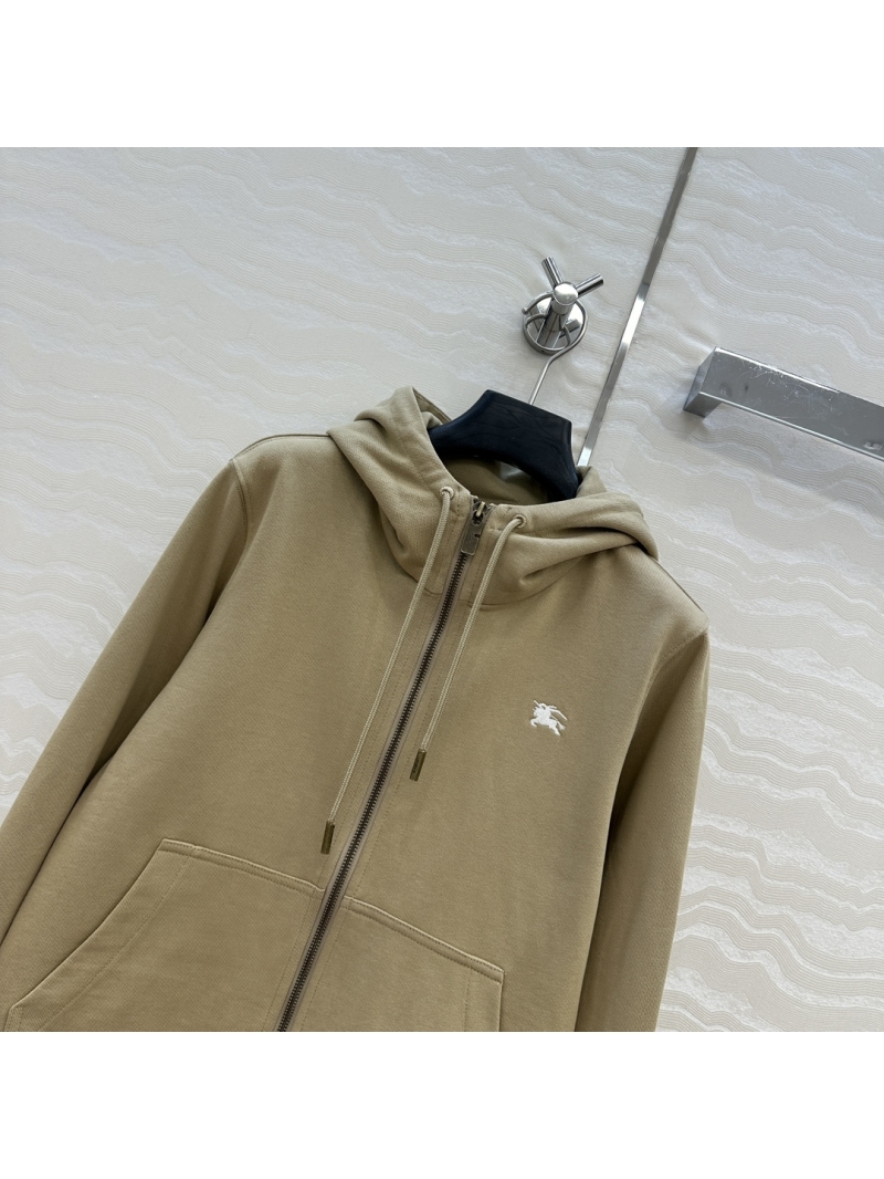 Burberry Embroidered Equestrian Knight Hooded Sweatshirt