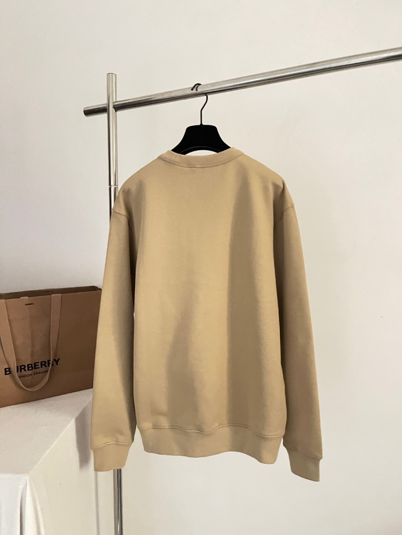 Burberry Equestrian Knight Embroidered Sweatshirt in Archive Beige