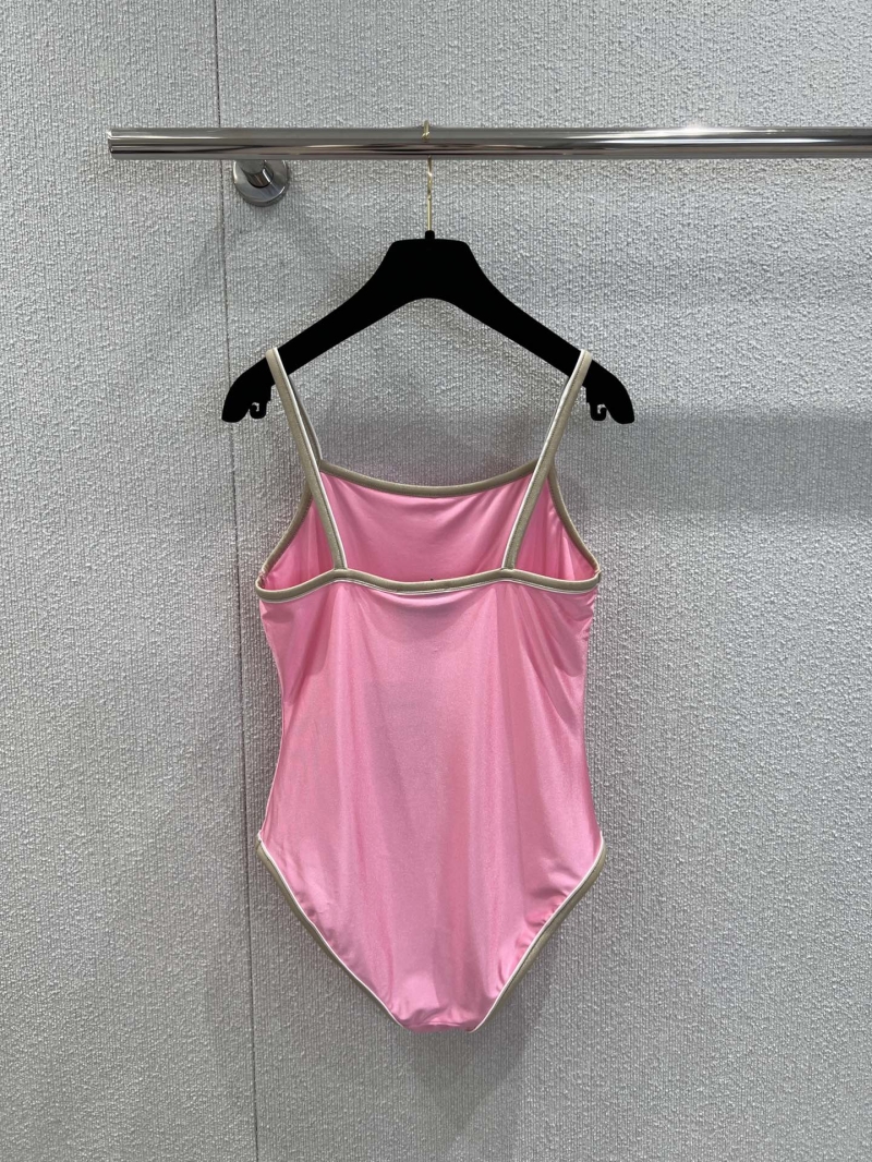 Chanel Colorblock Strap Swimsuit - Luxe Spring Summer Exclusive