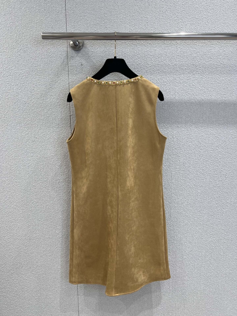 Chanel Spring/Summer Luxe Hand-Beaded V-Neck Dress