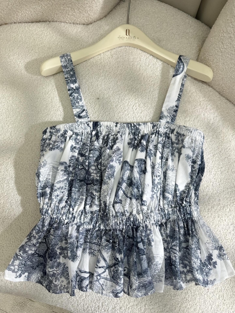 Dior Exclusive Ink-Painting Jungle Camisole Top - Limited Edition