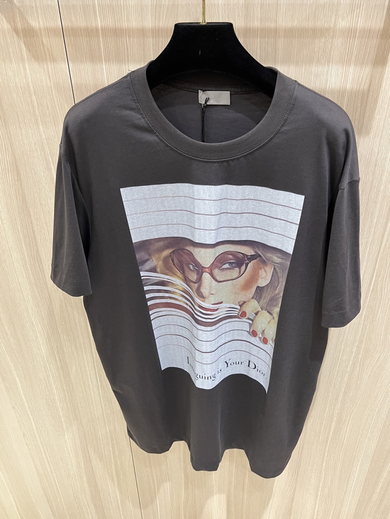 Dior Héritage White Cotton Printed T-Shirt - Exclusive Design