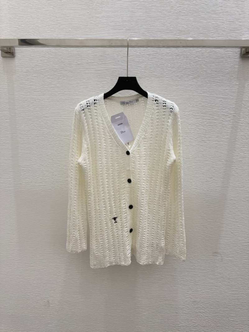 Dior Summer Luxe Pure Knit Cardigan - Elegant & Versatile