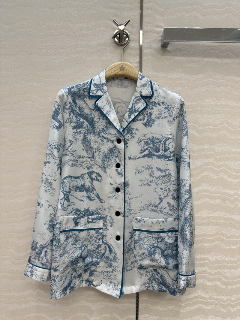 Dior MissDior Printed Dress - Summer Elegance with Contrast Trim