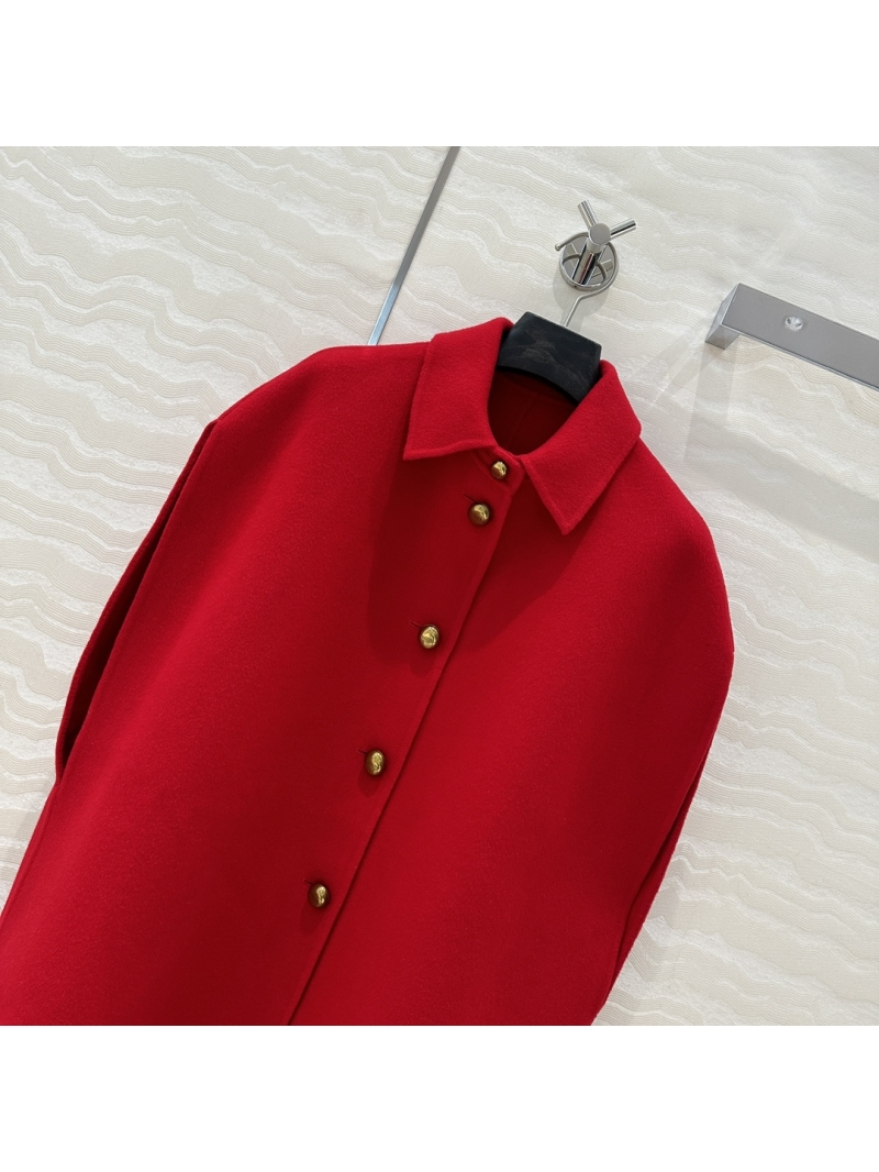 Dior Miss Dior Double-Faced Wool Cape Coat - French Vintage Style, Handcrafted, Slimming Silhouette