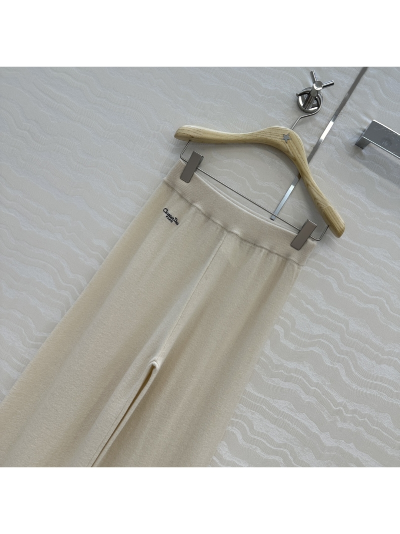 Dior Miss Dior 2026 Early Spring Limited Edition Wool & Cashmere Wide-Leg Trousers