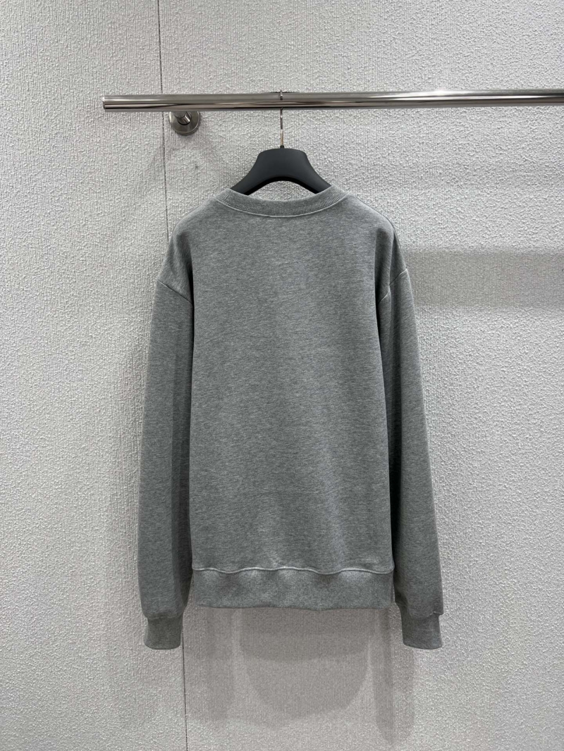 Dior Heather Gray Pony Embroidery Crewneck Sweatshirt - 26ss Limited Edition
