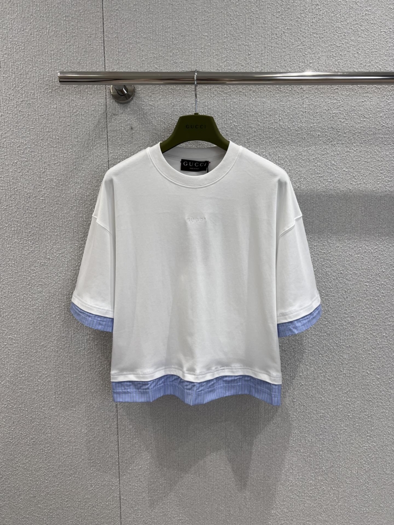 Gucci Spring/Summer Embroidered Logo T-Shirt - Exclusive Comfort