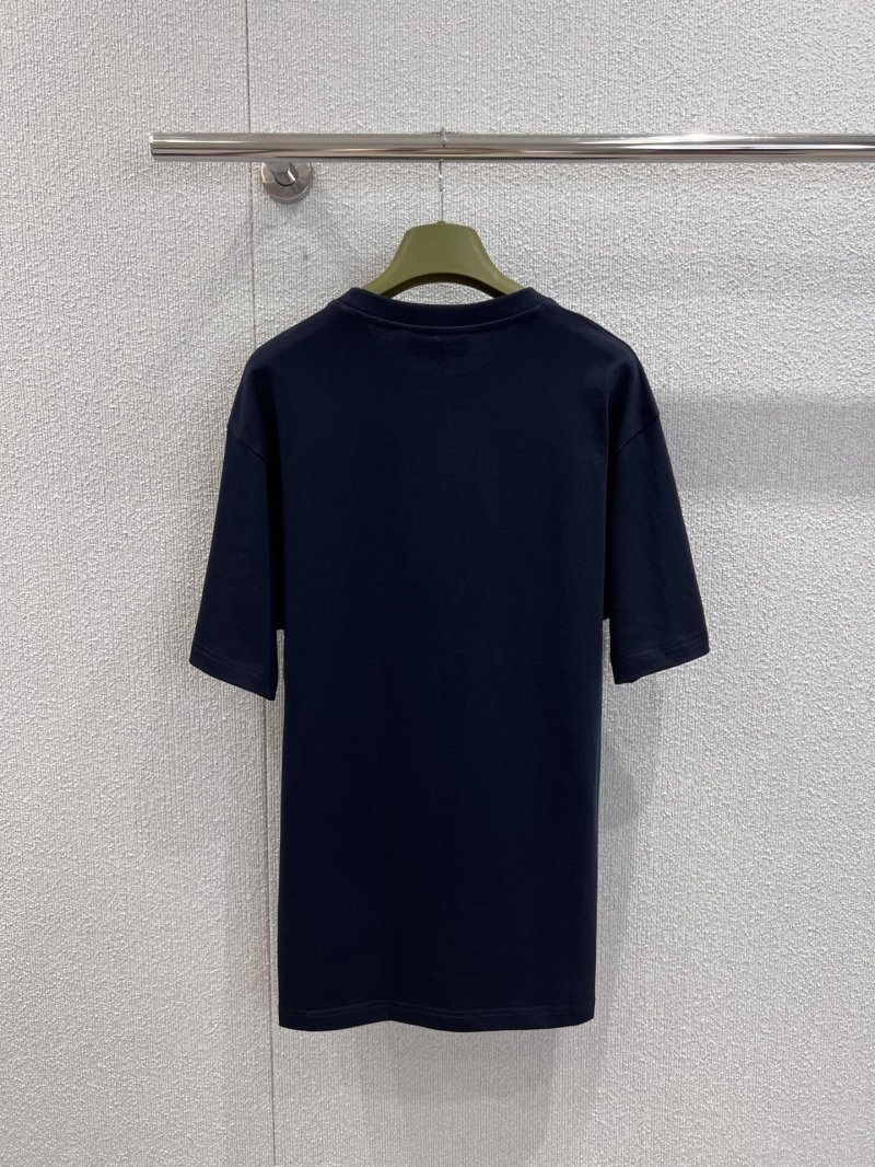 Gucci Spring/Summer 2025 Horsebit Print Embroidered T-Shirt - Black