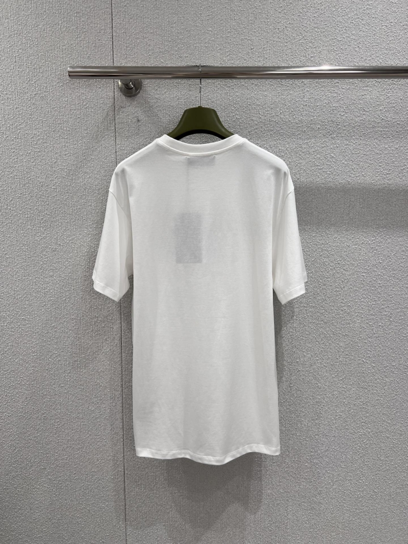 Gucci Horsebit Web Stripe Heavyweight Cotton T-Shirt - White