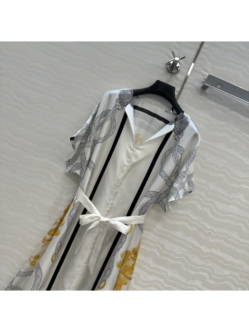 Hermes Luxe Silk Kaftan Dress - Early Autumn Exclusive