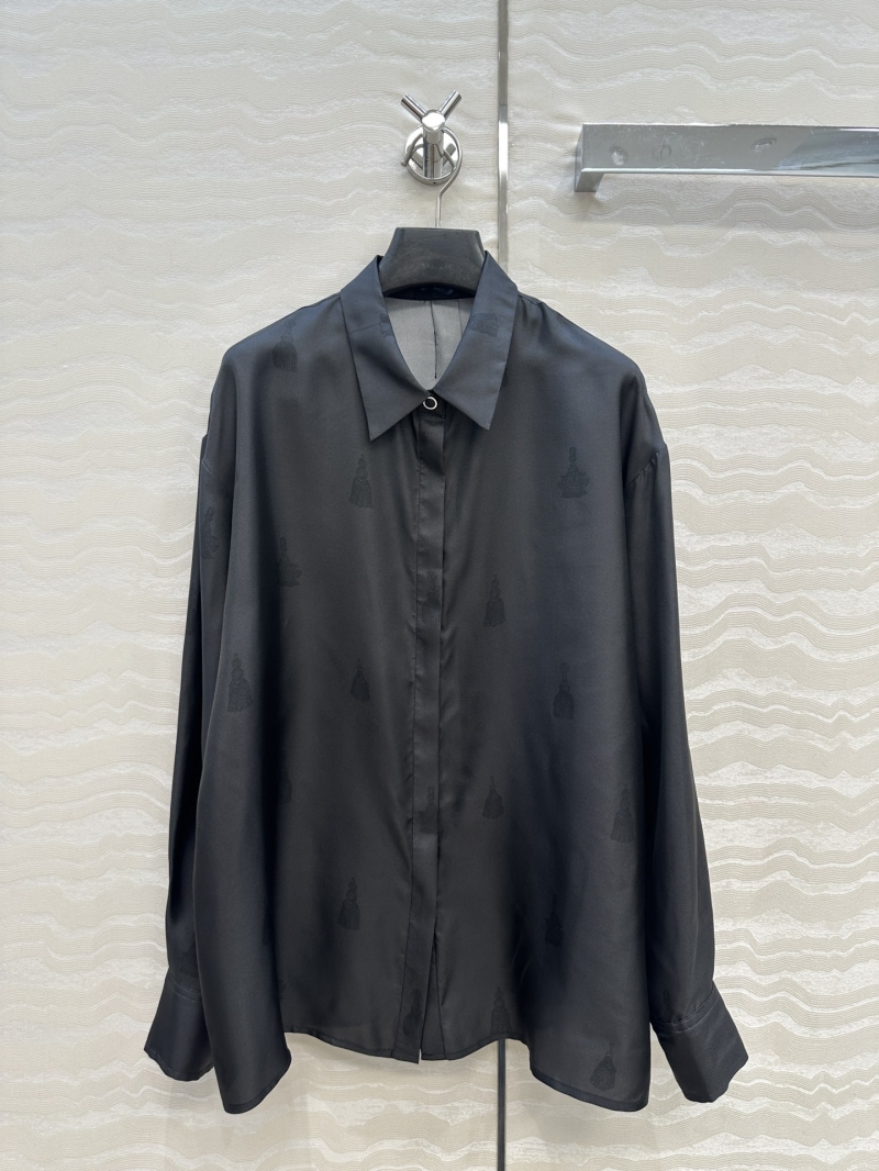 Hermes Palefroi Remix Print Silk Twill Shirt - Luxe Oversized Fit