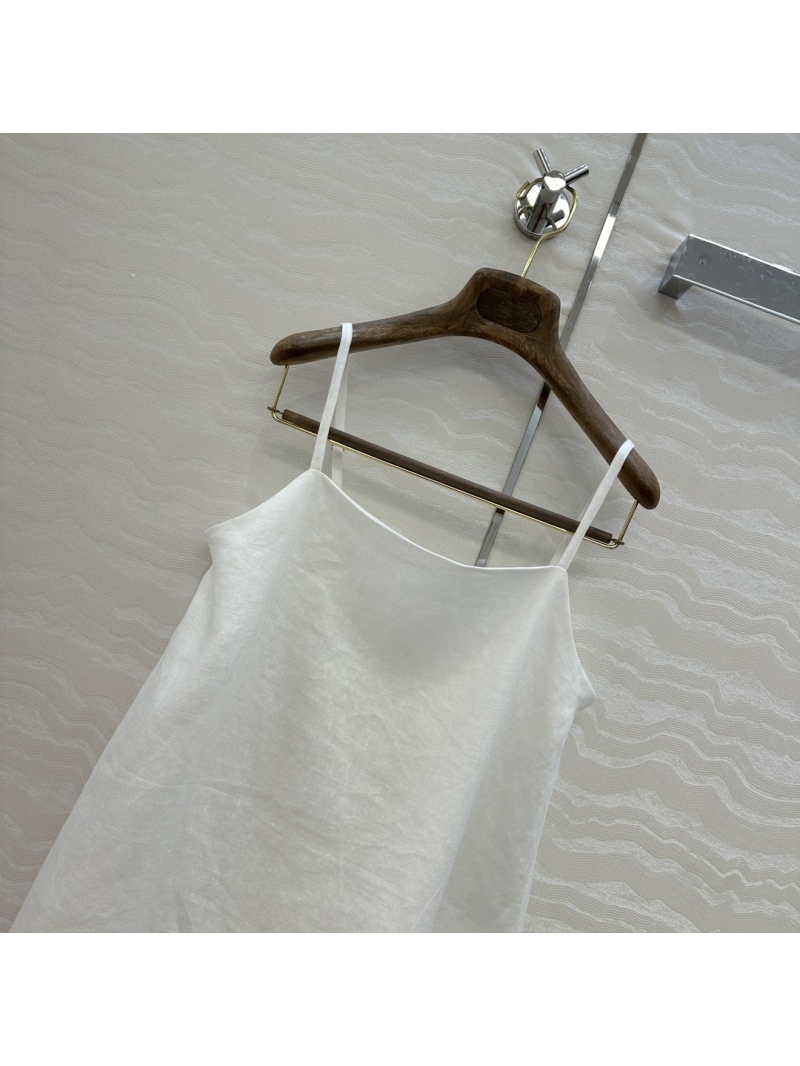 Loro Piana Luxe Linen Cami Top - Old Money Elegance