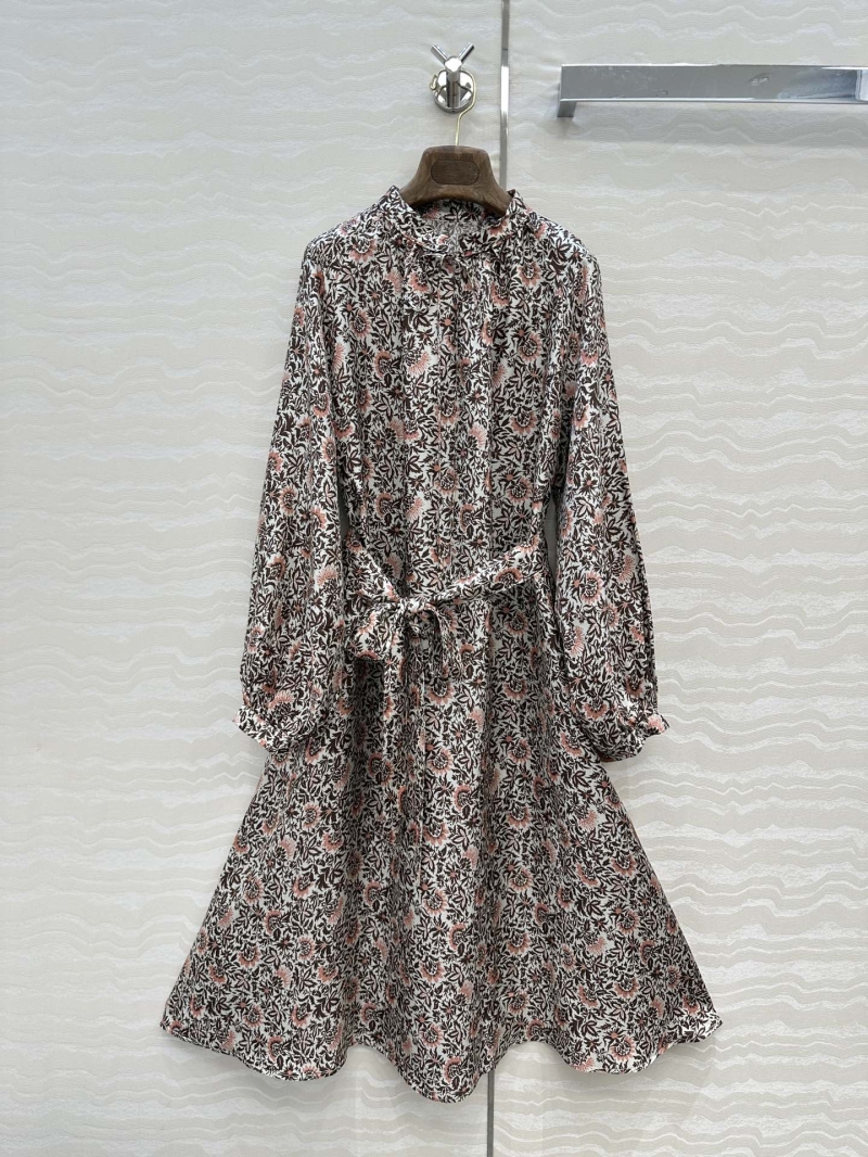 Loro Piana Idris Silk Dress - Romantic Resort Luxe Elegance